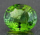 Ярко-зеленый турмалин с рутилом 4,81 карат 