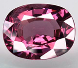 Пурпурно-розовая шпинель 2,11 карат 