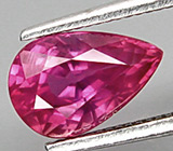 Пурпурно-розовый сапфир 1,15 карат 