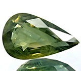 Зеленый сапфир 4,17 карат 