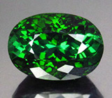 Роскошный турмалин 5,31 карат! Цвет "хром" 