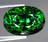 Роскошный турмалин 5,31 карат! Цвет "хром" 