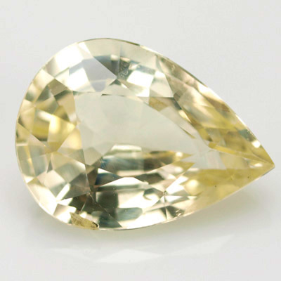 Пастельно-желтый сапфир 1,25 карат
