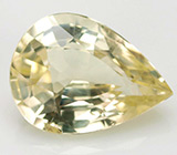 Пастельно-желтый сапфир 1,25 карат 