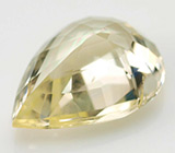 Пастельно-желтый сапфир 1,25 карат 