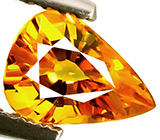 Золотистый cапфир 1,1 карат 