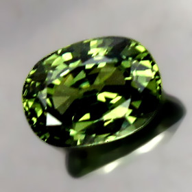 Зеленый сапфир 1,46 карат