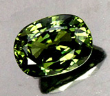 Зеленый сапфир 1,46 карат 