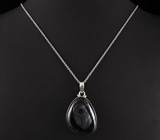 Кулон с серебряной рудой Серебро 925