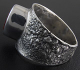 Кольцо с мексиканским огненным опалом 4 карат Серебро 925