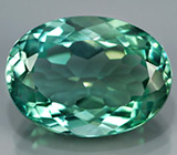 Зеленовато-голубой топаз 15,57 карат 