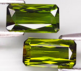 Пара турмалинов 3,5 карат 