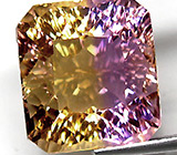 Аметрин лазерной огранки 12,17 карат 