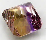 Аметрин лазерной огранки 12,17 карат 