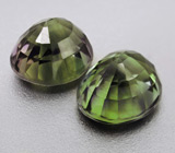 Пара сапфиров 4,74 карат 