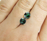 Пара сапфиров 4,74 карат 