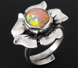 Кольцо с эфиопским опалом 3,75 карат Серебро 925