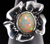 Кольцо с эфиопским опалом 3,75 карат Серебро 925