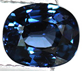 Редкость! Синяя шпинель 1,38 карат 
