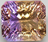 Аметрин лазерной огранки 12 карат 