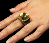 Кольцо от FPJ из тигрового глаза и золота с цитрином Золото