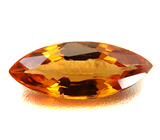 Оранжевый cапфир 0,51 карат 