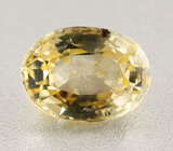 Желтый cапфир 0,6 карат 