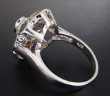 Кольцо с разноцветными сапфирами Серебро 925