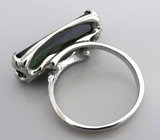 Кольцо с чистейшим турмалином