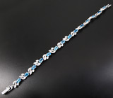 Великолепный комплект с топазами Серебро 925