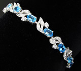 Великолепный комплект с топазами Серебро 925