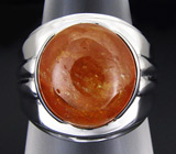 Кольцо со спессартином гранатом Серебро 925