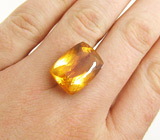 Золотистый кальцит 20,7 карат 