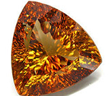 Империал топаз лазерной огранки 22,3 карат 