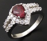 Комплект с рубинами Серебро 925