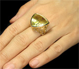 Кольцо от FPJ с цитрином Золото