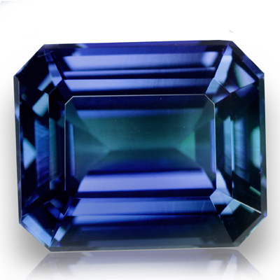 Крупный танзанит с дихроизмом 9,07 карат