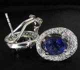 Серьги с иолитами Серебро 925