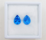 Пара топазов 19,5 карат 