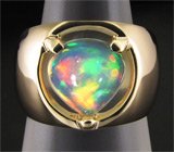 Кольцо с эфиопским опалом