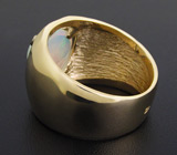 Кольцо с эфиопским опалом Золото