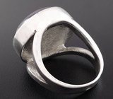 Кольцо со звездчатым сапфиром