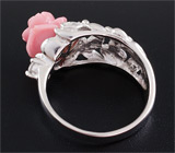 Прелестный комплект с кубиком циркония Серебро 925