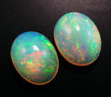 Пара эфиопских опалов 5,07 карат 