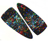 Пара матричных болдер опалов 14,84 карат 