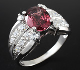 Кольцо с родолитом гранатом Серебро 925