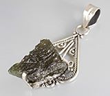 Кулон с молдавитом Серебро 925