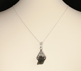 Кулон с молдавитом Серебро 925