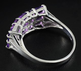 Комплект с уругвайскими аметистами Серебро 925