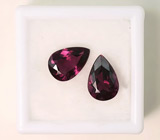 Пара турмалинов рубеллитов 3,91 карат 